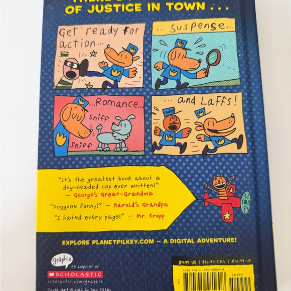 Dog Man by - Black Hardcover - Picture 2 of 4